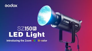 Godox Introducing the Zoom RGB LED Light SZ150R [upl. by Aylmer203]