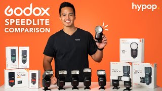 Godox Speedlite Flash Range Comparison UPDATED 2020  V1 and V850II INCLUDED [upl. by Alard812]