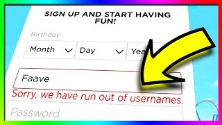 are we going to run out of roblox usernames [upl. by Summers]