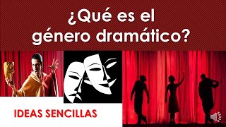 El género dramático características Vídeo 1 [upl. by Horodko623]