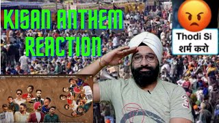 Kisan Anthem reaction  Mankirt  Jass Bajwa  Dilpreet  Jordan  Afsana  More  REACTIONREACTS [upl. by Aisinut]