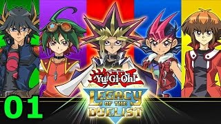 YuGiOh Legacy of the Duelist  Episode 1 Yugi Vs Kaiba [upl. by Palladin657]