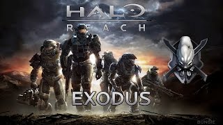 Halo Reach Legendary Walkthrough Mission 6  Exodus [upl. by Annawot]