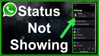 WhatsApp Status Not Showing FIXED [upl. by Toma3]