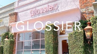 Beauty Tour Glossier Showroom  Los Angeles USA [upl. by Noislla]