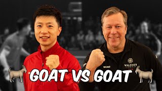 Ma Long vs Jan Ove Waldner  GOAT Battle [upl. by Sheets]