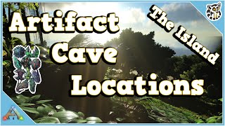 Artifact Cave Locations  The Island  Ark Survival Evolved [upl. by Nnylekoorb]