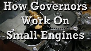 How Small Engine Governors Work any governor setup [upl. by Parthen]