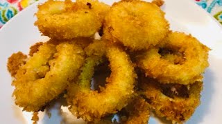 FRIED CALAMARI  PRITONG PUSIT recipe [upl. by Renner]