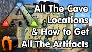 Ark Cave Locations amp How To Get All The Artifacts [upl. by Ainat]