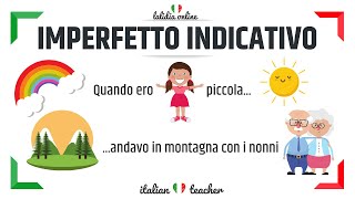 IMPERFETTO INDICATIVO  VERBS  Italian for Beginners [upl. by Llehcam]