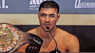 Tommy Fury • FULL POST FIGHT PRESS CONFERENCE vs Jake Paul  BT Sport Boxing [upl. by Nabois]