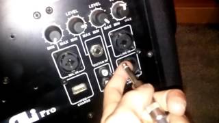 DJ TIPS How To Hook Up Powered amp Passive Speakers Together [upl. by Niriam]