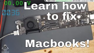 The most common Macbook Air logic board failure  how to fix [upl. by Imit31]