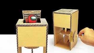 Cardboard Automata Among US Game [upl. by Peacock]