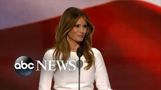 Melania Trump Speech at the Republican Convention [upl. by Hightower]