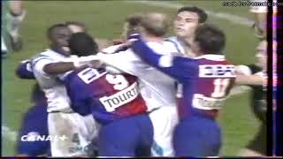 PSG vs OM 1994 Bagarre Générale [upl. by Sayette]