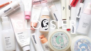 Glossier Favourites  Top 10 Makeup and Skincare Products [upl. by Adyela459]