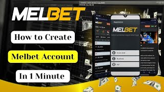 Melbet Account Opening  How to Create Melbet in 1 minute [upl. by Neeron35]