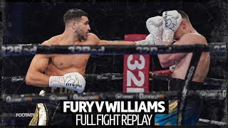 Full fight Tommy Fury v Scott Williams [upl. by Enyaj311]