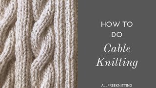 How to Cable Knit [upl. by Almire806]