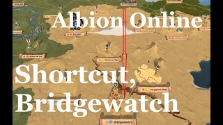 Albion Online  Caerleon to Bridgewatch fast almost safely [upl. by Hesler]