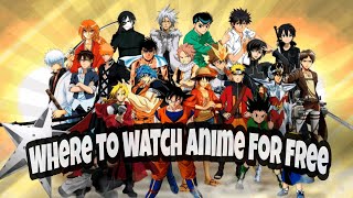 where to watch anime for free best sites to watch anime for free [upl. by Astor]