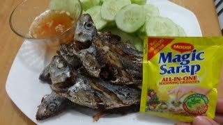 How to cook Pritong Isda using Magic Sarap [upl. by Hadwyn]