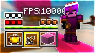 The Best 8x8 FPS Boost Texture pack For Bedwars 17  189 10000 FPS [upl. by Gennaro]