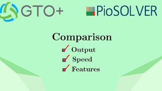 Poker Solvers GTO and PioSOLVER ComparisonValidation 2020 [upl. by Anallij]