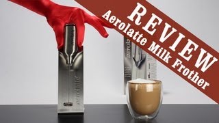 Aerolatte Milk Frother  Exclusive Review [upl. by Daj]