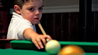 5YrOld Pool Prodigy [upl. by Ehgit748]