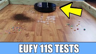 Eufy Boost IQ Robovac 11s REVIEW amp TESTS  Robot Vacuum [upl. by Parsons]