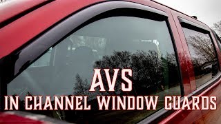 Chevy Silverado amp GMC Sierra AVS In Channel window visors [upl. by Sinned]