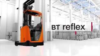 BT Reflex REseries  Reach Trucks From Toyota [upl. by Eiroj]