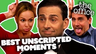 Best Unscripted Moments  The Office US [upl. by Oberg]