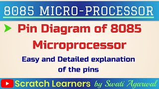 Pin Diagram of 8085  8085 pin diagram  8085 pin description  8085 Microprocessor [upl. by Payne]