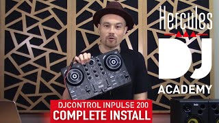 Complete install day 1 13  DJ Academy – DJControl Inpulse 200 [upl. by Washburn21]