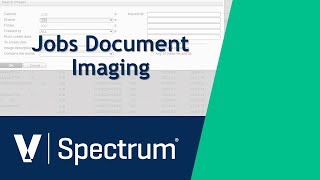 Spectrum Job Document Imaging [upl. by Roley]