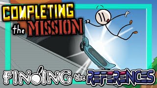 FINDING the REFERENCES Completing the Mission  PART 2 Henry Stickmin Collection [upl. by Pius]