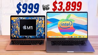 M1 MacBook Air vs i9 5600M 16quot MacBook Pro  REVOLUTION [upl. by Siraj]