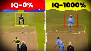 MS Dhoni High IQ Mastermind Moments  TFVCricket [upl. by Sibeal778]