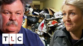 Hoarder Sleeps On Floor Among Piles Of Trash  Hoarding Buried Alive [upl. by Tutankhamen536]