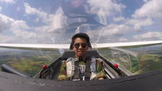 Air Cadets 1st glider flight [upl. by Fifine]