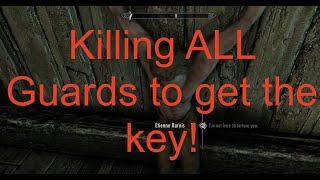 Skyrim Part 3 the Trap door key for Reeking cave [upl. by Starks]