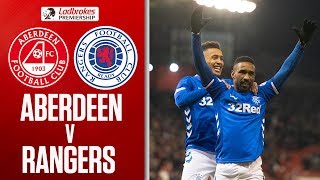 Aberdeen 24 Rangers  Penalties and Two Red Cards as Defoe Secures Points  Ladbrokes Premiership [upl. by Bronnie]