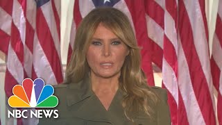 Watch Melania Trump’s Full Speech At The 2020 RNC  NBC News [upl. by Clive]