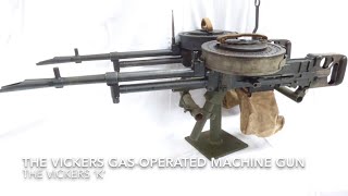 Vickers GasOperated Machine Gun the Vickers K An Overview [upl. by Karb]