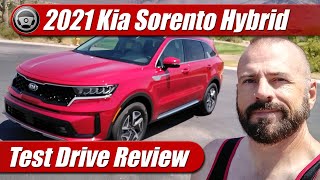 2021 Kia Sorento Hybrid Test Drive Review [upl. by Heida430]