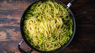 The Best and Easiest Spaghetti with Broccoli [upl. by Aniretake]